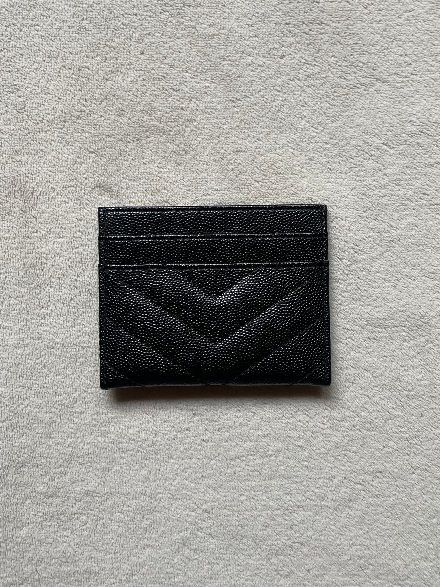 YSL Wallet Black