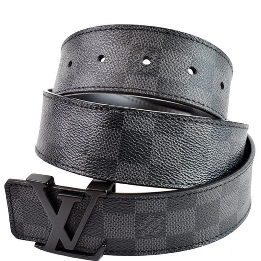 LV Monogram Belt Black