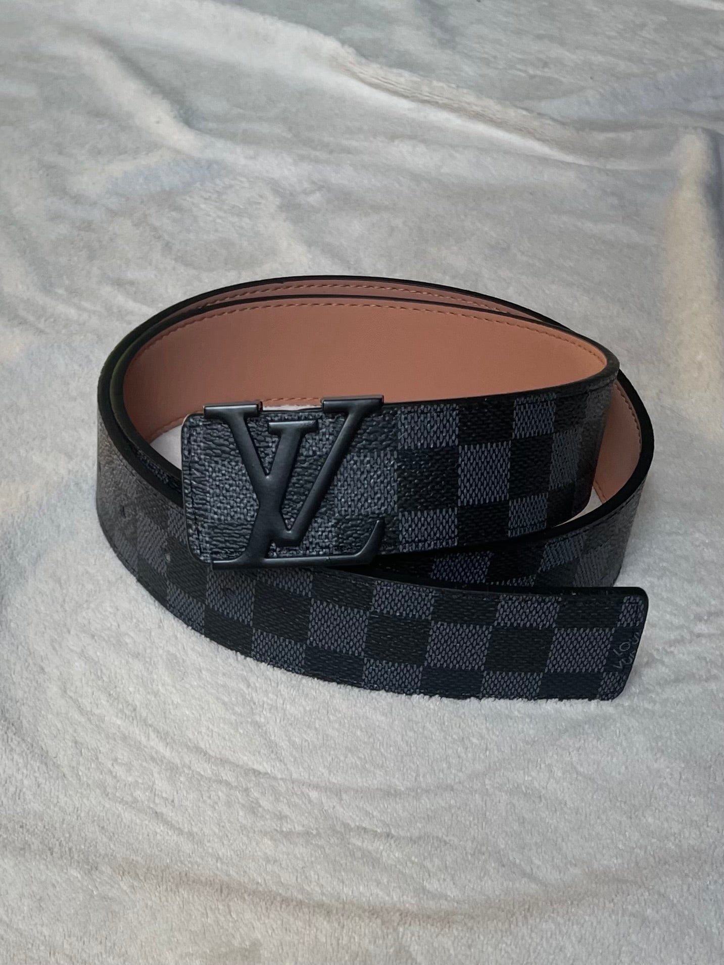 LV Monogram Belt Black